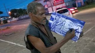 Amazing Street Artist From Suriname [upl. by Airaet]