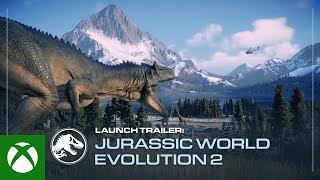 Jurassic World Evolution 2  Launch Trailer [upl. by Ofori408]