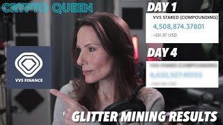 VVS Finance Token Glitter Mining 1 Week [upl. by Anawad]