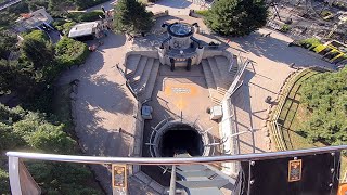 Oblivion HD 2018 Front Seat POV  Alton Towers Resort [upl. by Sergias]