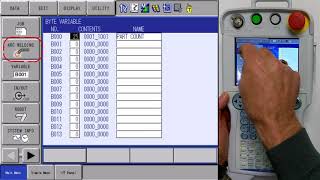 DX100  IO Variable Customize Function [upl. by Enra]