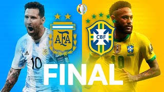 Argentina vs Brazil Copa America Final 2021  MATCH PREVIEW [upl. by Fisken]