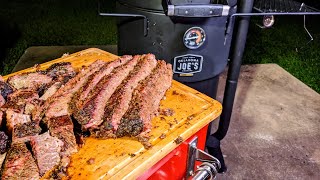 Brisket On The Oklahoma Joes Bronco [upl. by Viddah]