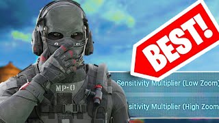 the BEST ADS Sensitivity Settings in Warzone  Warzone ADS Sensitivity Multiplier Explained [upl. by Hansel398]