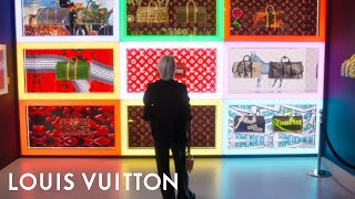 Felix at the LV DREAM Exhibition  LOUIS VUITTON [upl. by Doughman793]