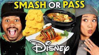 Smash or Pass Disney Foods Ratatouille Princess amp The Frog Beauty amp The Beast [upl. by Nino]