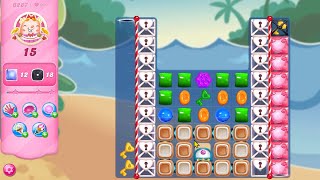 Candy Crush Saga LEVEL 6287 NO BOOSTERS new version [upl. by Anastassia]