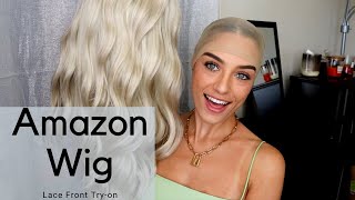 FIRST LACE FRONT WIG TRYON AMAZON [upl. by Nitsrek945]