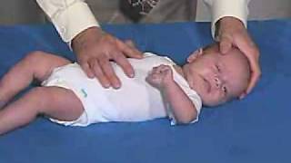 3 Month Primitive Reflexes  Asymmetric Tonic Neck [upl. by Barnett]