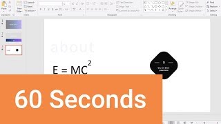 How to Superscript Text in PowerPoint [upl. by Bohs]