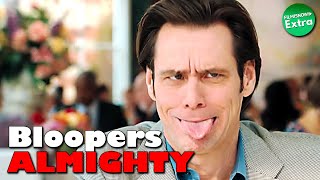 BLOOPERS ALMIGHTY  JIM CARREY Gags Outtakes Compilation [upl. by Chon388]