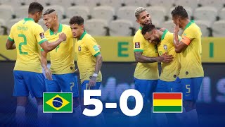 Eliminatorias  Brasil vs Bolivia  Fecha 1 [upl. by Brinn]