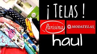 HAUL DE TELAS  Parisina Modatelas [upl. by Orly630]