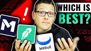 BEWARE Robinhood vs Webull vs M1 Finance Review [upl. by Julietta718]