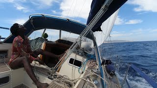 Who said upwind sailing cant be fun  Sailing From Crete to Cyclades EP55 [upl. by Ingalls]