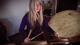 Evelyn Glennie improvisation on Drums [upl. by Worsham]