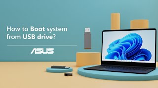 How to Boot System from USB Drive  ASUS SUPPORT [upl. by Peck542]