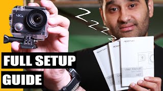 how to setup and use action camera [upl. by Jael]