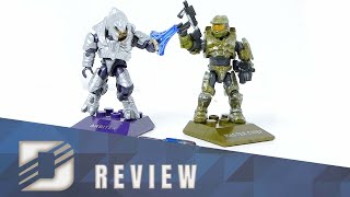 Mega Construx Master Chief VS Arbiter Unboxing and Review [upl. by Aihsein72]