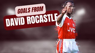 A few career goals from David Rocastle [upl. by Fabiano702]