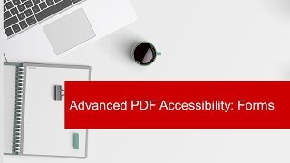 Advanced PDF Accessibility with Adobe Acrobat Pro DC Forms [upl. by Anaya]