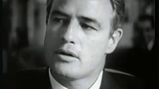 Marlon Brando Rare Interview Morituri around 1965 [upl. by Yennep]