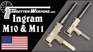 Ingram M10 amp M11 SMGs The Originals from Powder Springs [upl. by Lilah]