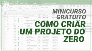 CURSO Como criar um projeto do zero no Project 2016  Ebook [upl. by Abbie]