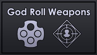 Destiny 2 What Makes a God Roll Weapon The Best Perks For All Guns [upl. by Iphigenia]