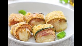 Involtini di Zucchine con Pancetta e Fontina [upl. by Xenia]