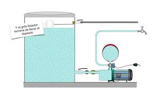 🔌 BOMBA con DEPOSITO 💦 Agua acumulada [upl. by Mata256]