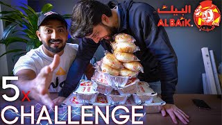 Al Baik Challenge with Abdul Malik Fareed  Jeddah Saudi Arabia  Al Baik Fried Chicken [upl. by Casady467]