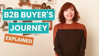 B2B Buyers Journey Explained [upl. by Ennaej]