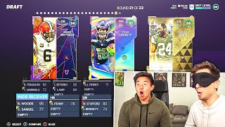 EPIC Blindfold Draft with KayKayEs Madden 21 [upl. by Inaniel]