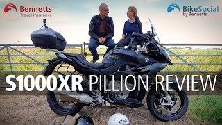 BMW S1000XR Pillion comfort review  The best touring motorcycle for couples [upl. by Valerle]