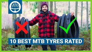 Top Trail and Enduro MTB Tyres  Mega Mountain Bike Tyre Test [upl. by Ives536]