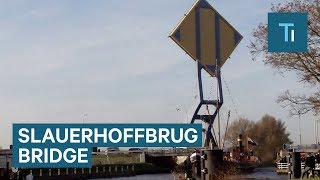 This quotFlying Drawbridgequot Lifts And Lowers In A Unique Way [upl. by Dnomaj]