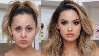 FULL COVERAGE GLAM MAKEUP TUTORIAL [upl. by Alliber115]