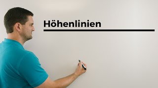 Höhenlinien Gradient Vektorfeld Vektoranalysis Unimathematik Erklärvideo  Mathe by Daniel Jung [upl. by Gildas]