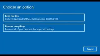 How To Factory Reset  Windows 10 Computer  Restore To Factory Settings [upl. by Bluefarb]