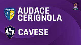 Audace Cerignola  Cavese 31  Gli Highlights [upl. by Tsenrae772]