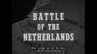 1944 WWII COMBAT BULLETIN ALLIED LIBERATION OF ANTWERP  NETHERLANDS BATTLE OF PELELIU 24284 [upl. by Shinberg]