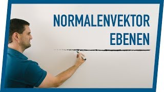 Normalenvektor bei Ebenen  Mathe by Daniel Jung [upl. by Fitzgerald]