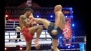 World Lethwei Burmese Bareknuckle Boxing Championship Fight I Victor Hugo Nunes [upl. by Yentroc]