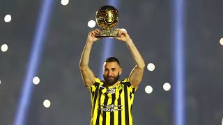 Karim Benzemas FULL EPIC AlIttihad unveiling ceremony [upl. by Garrik]