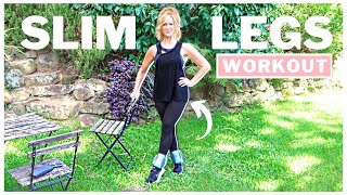 10 Minute Slimming And Toning Leg Workout  Ankle Weights [upl. by Aromat883]