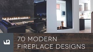 70 Modern Fireplace Designs [upl. by Nobe]