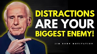 STOP BEING DISTRACTED AND REMEMBER WHY YOU STARTED  Jim Rohn Motivation [upl. by Traver]