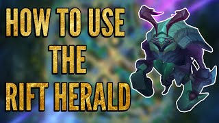 How to use the Rift Herald in 50 seconds  Rift Bytes [upl. by Ycinuq]