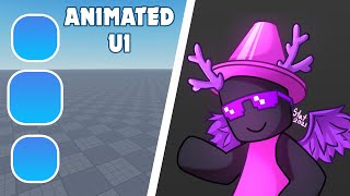 Roblox Advanced UI animations tutorial [upl. by Sauder]